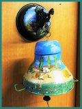 painted bell - for decorative use