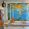 Illusionsmalerei - Wand in einem Pflegeheim - Malerin Petra Rick 2013 - Acryl