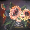 Sonnenblumen - Stillleben von Petra Rick 2007 - Oel